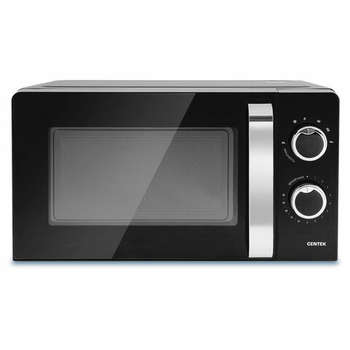 Микроволновая печь Centek CT-1575, объем 20 л, мощность 700 Вт, механическое управление, черная