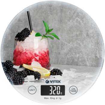 Кухонные весы VITEK Весы кухонные электронные Harmony VT-8025 макс.вес:10кг
