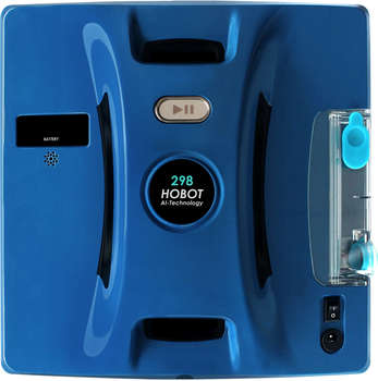 Стеклоочиститель HOBOT Мойщик окон 298 шир.скреб.:240мм пит.:от сети синий