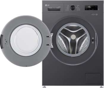 Стиральная машина LG F2Y1WS6J класс: A загр.фронтальная макс.:6.5кг темно-серый инвертор