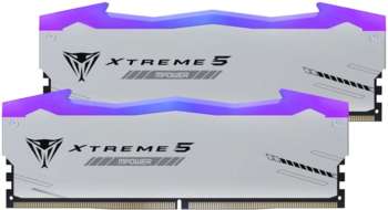 Оперативная память Patriot Память DDR5 2x24GB 6000MHz PVXR548G60C30KM Viper Xtreme 5 RGB RTL Gaming PC5-48000 CL30 DIMM 288-pin 1.35В с радиатором Ret