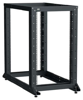 Шкаф, стойка ITK Стойка двухрамная Linea LF05-24U61-2GM 24U 600ммX1000мм 700кг черный