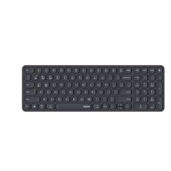 Клавиатура, Rapoo, E9310M, Ультра-тонкая, Беспроводная 2.4ГГц, Bluetooth3.0, серый
