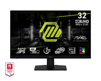 MSI Монитор 32'' MAG 322UPF, 16:9, IPS, UHD, 1ms, 350cd, 160Hz, HDMI, DP, USB, USB-C, HAS