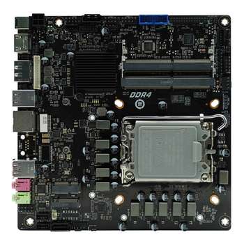 Материнская плата AFOX AFMIQ670D4-MI4-V2 LGA1700 mini-ITX 2xDDR4L miniPCIE M.2 DP HDMI