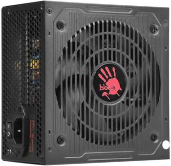 Блок питания BLOODY ATX 500W BD-PS500W 80 PLUS WHITE  APFC 120mm fan 6xSATA RTL
