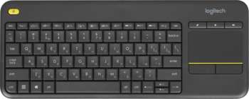 Клавиатура Logitech K400 Plus черный USB беспроводная Multimedia