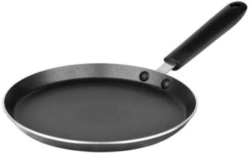 Сковорода RONDELL блинная Pancake frypan RDA-020 круглая 22см покрытие: Xylan Plus ручка несъемная  черный