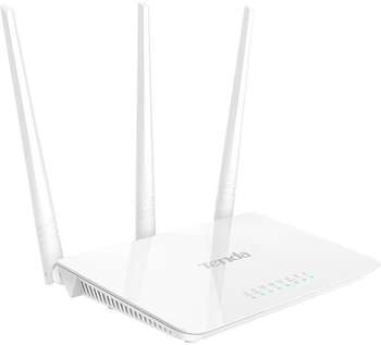 Маршрутизатор Tenda Роутер беспроводной F3 N300 10/100BASE-TX белый