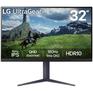 Монитор LG LCD 31.5" 32GS85Q-B UltraGear черный {IPS 2560x1440 180Hz 1ms 2xHDMI DisplayPort USB Pivot} [32gs85q-b.aruz]