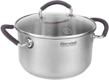Кастрюля RONDELL Akzent RDS-1387 2.1л. d=18см стальной