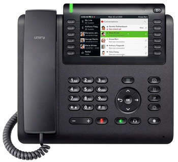 VoIP-оборудование UNIFY COMMUNICATIONS Телефон SIP Unify OpenScape Desk Phone CP700X черный
