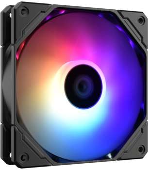 Кулер для корпуса ID-Cooling Вентилятор для корпуса TF-12025 Pro ARGB 120х120x25 черный 4-pin 35.2дБ  Ret