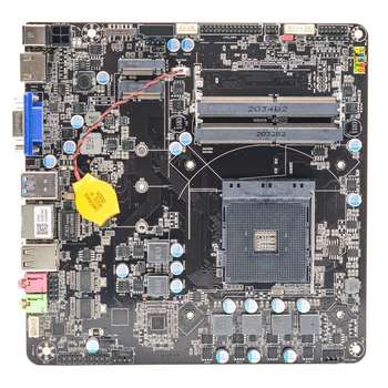 Материнская плата AFOX AFMIA300-1L-V4 AM4 Mini-ITX 2xDDR4L M.2 HDMI VGA
