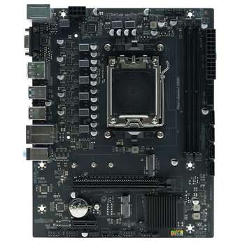 Материнская плата AFOX B650D5-MA-V2 AM5 mATX 2xDDR5 PCIEx16 PCIEx1 miniPCI M.2 DP HDMI VGA