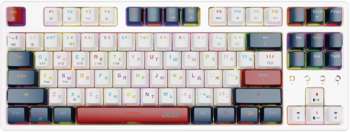 Игровое устройство Acer Клавиатура OKR302 механическая белый USB беспроводная BT/Radio Multimedia for gamer для ноутбука LED  кабель 1.6м