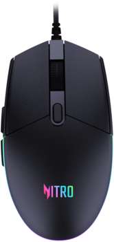 Мышь Acer Nitro OMW400 черный оптическая 6400dpi USB 6but