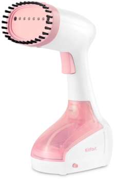 Паровая система KITFORT Отпариватель ручной КТ-9233 1000Вт белый/розовый