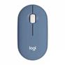 Мышь Logitech Мышка беспроводная PEBBLE M350 BLUEBERRY 910-006655 LOGITECH