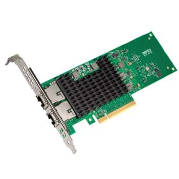 Сервер X710T2LBLK Сетевая карта/ Intel® Ethernet Network Adapter X710-T2L, Dual Ports RJ45, X710-AT2, 10GbE/5GbE/2.5GbE/1GbE/100Mb, PCIe v3.0 , QoS, VMDq, SR-IOV, iSCSI/NFS