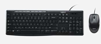 Клавиатура Logitech + мышка DESKTOP MK200 BLACK RUS 920-002694 LOGITECH
