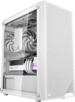 Корпус PCCooler C3B310 WH белый без БП mATX 8x120mm 4x140mm 1xUSB2.0 1xUSB3.0 audio bott PSU