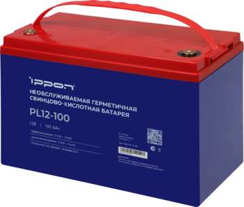 Аккумулятор для ИБП Ippon Батарея для ИБП PL12-100 12В 100Ач