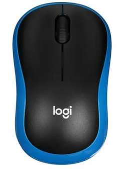 Мышь Logitech беспроводная M186 BLUE 910-004132 LOGITECH