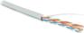 Кабель медный HYPERLINE Кабель информационный UUTP4R-C5E-S24-IN-LSZH-GY-305 кат.5E UTP 4 пары 24AWG LSZH внутренний 305м серый