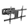 Кронштейн для ТВ Kromax CORBEL-8 grey titan { 32"-75";  Максимальная нагрузка: 55 кг;  VESA: 200x200, 200х300, 200х400, 300х200, 300х300, 300х400, 400х200, 400х300, 400х400, 600х400 мм;  Наклон: +5°-12°Поворот: ±90}