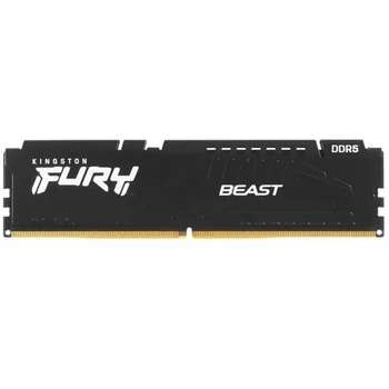 Оперативная память Kingston Модуль памяти Fury Beast Black AMD KF556C36BBE-16 DDR5 16GB 5600MHz