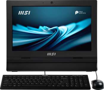Моноблок MSI Pro AP162T ADL-012XRU 15.6" Full HD Touch N100  4Gb SSD128Gb UHDG CR без ОС 2xGbitEth WiFi BT 65W клавиатура мышь Cam черный 1920x1080