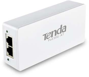 Оборудование POE Tenda Инжектор PoE POE30G-AT 10/100/1000BASE-T 100-240В