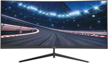 Монитор Digma 29.5" Overdrive 30A510F черный VA LED 1ms 21:9 HDMI матовая 300cd 178гр/178гр 2560x1080 200Hz DP 2K USB 4.3кг