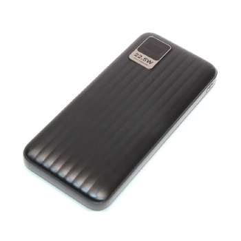 Внешний аккумулятор Perfeo Powerbank WATERFALL 10000 mAh/LED дисплей/PD + QC 3.0/Type-C/2 USB/Выход: 5A, max 22.5WBlack