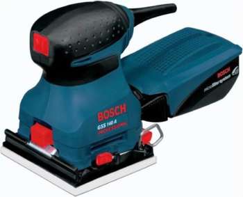 Шлифмашина вибро BOSCH Вибро шлифовальная машина GSS 140 A 180Вт жестк.кейс