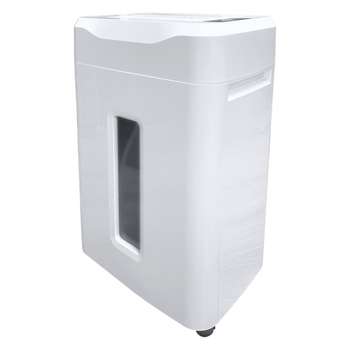 Шредер OFFICE KIT S215N 3,9x38 белый фрагменты 22лист. 35лтр. скрепки скобы пл.карты CD