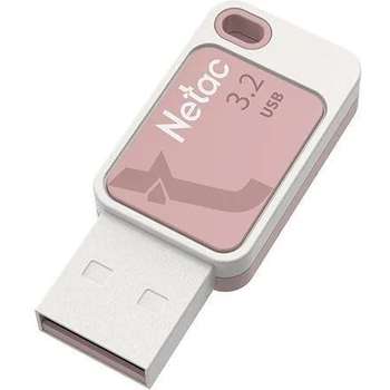 Flash-носитель Netac USB Drive 64GB UA31  <NT03UA31N-064G-20PK>, USB2.0, розовая
