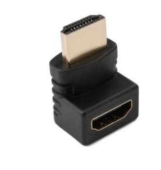 Кабели DVI GoPower HDMI  угловой