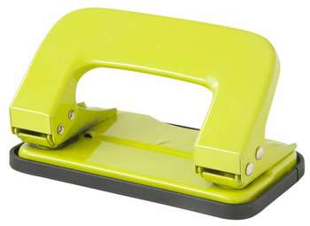 Дырокол DELI E0136 макс.:10лист. металл ассорти отв.:2