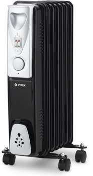 Обогреватель VITEK Радиатор масляный VT-1717 1500Вт черный