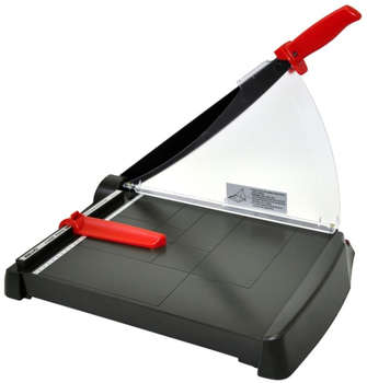 Резак KW-TRIO сабельный 13400 A4/10лист./343мм/ручн.прижим/защитный экран