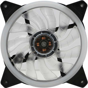 Кулер для корпуса Digma Вентилятор для корпуса DFAN-FRGB3 RGB 120х120x25 черный 3-pin 4-pin  23дБ Ret
