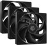 Кулер для корпуса ID-Cooling Вентилятор для корпуса AF-125-K Trio 120х120x25 черный 4-pin 30дБ  Ret