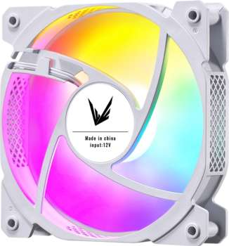 Кулер для корпуса FORMULA Вентилятор для корпуса Cosmic 12WH RGB 120х120x25 белый 3-pin 4-pin  Ret