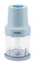 Блендер HYUNDAI Измельчитель электрический HYC-P3138 0.8л. 300Вт голубой/белый