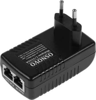 Оборудование POE OSNOVO Инжектор PoE Midspan-1/151GA 10/100/1000BASE-T 15.4Вт
