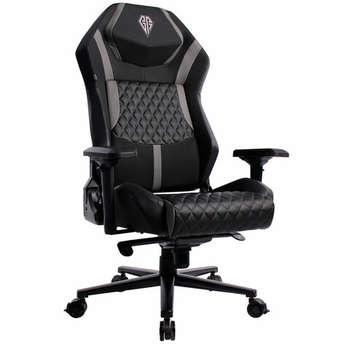 Игровое кресло BRABIX Кресло PREMIUM "Core GM-160", мультиблок, 4D подлокотники, литой поролон, черное/серое, 532952