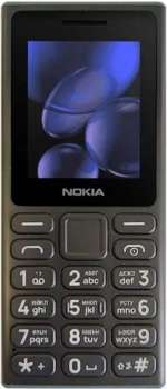 Сотовый телефон Nokia Мобильный телефон 108 DS TA-1627 черный моноблок 2Sim 2" 126x160 Series 30+ GSM900/1800 Protect MP3 FM microSD max32Gb