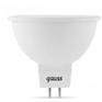 Лампа GAUSS светодиодная MR16 5Вт цок.:GU5.3 спот 220B 3000K св.свеч.бел.теп. MR16